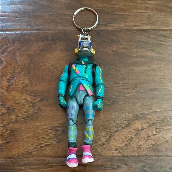 Colorful Action Figure Keychain - Picture 1 of 1